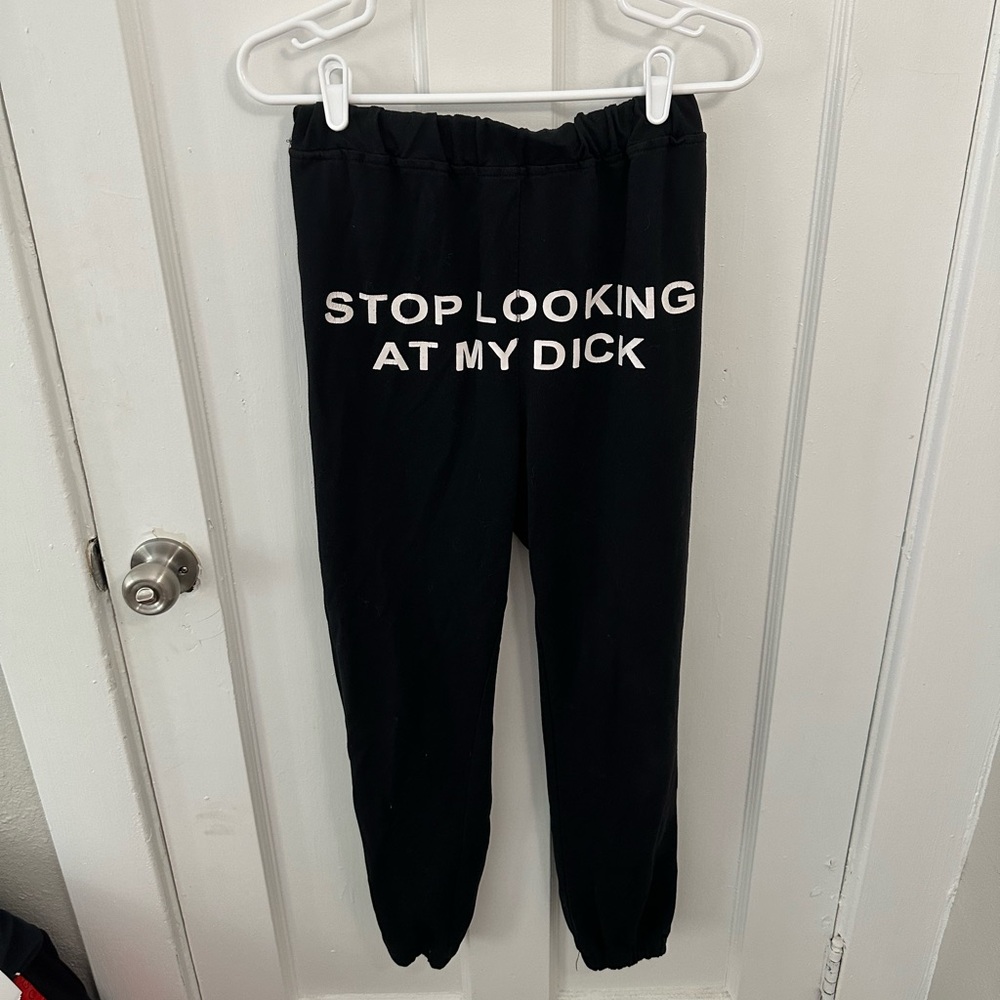 Stop looking sweatpants